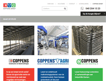 Tablet Screenshot of coppens-constructie.nl
